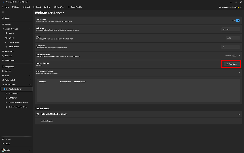 Simple Scrolling Credits (update) - Testing - Streamer.bot Extensions