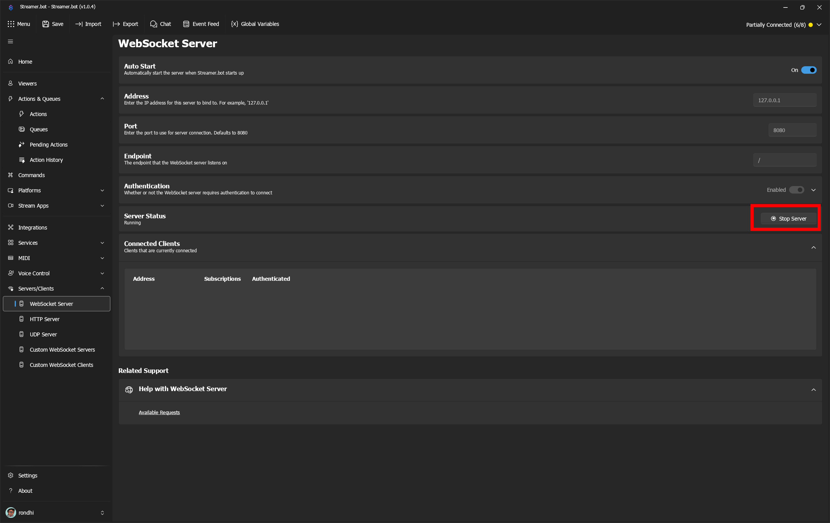 Simple Scrolling Credits (update) - Testing - Streamer.bot Extensions