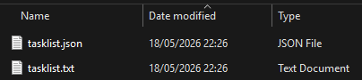 Task List Files